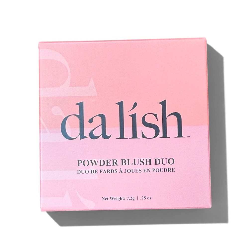 da lish Powder Blush Duo Fab Squad Vegan Cruelty Free 7.2g .25oz New in Box